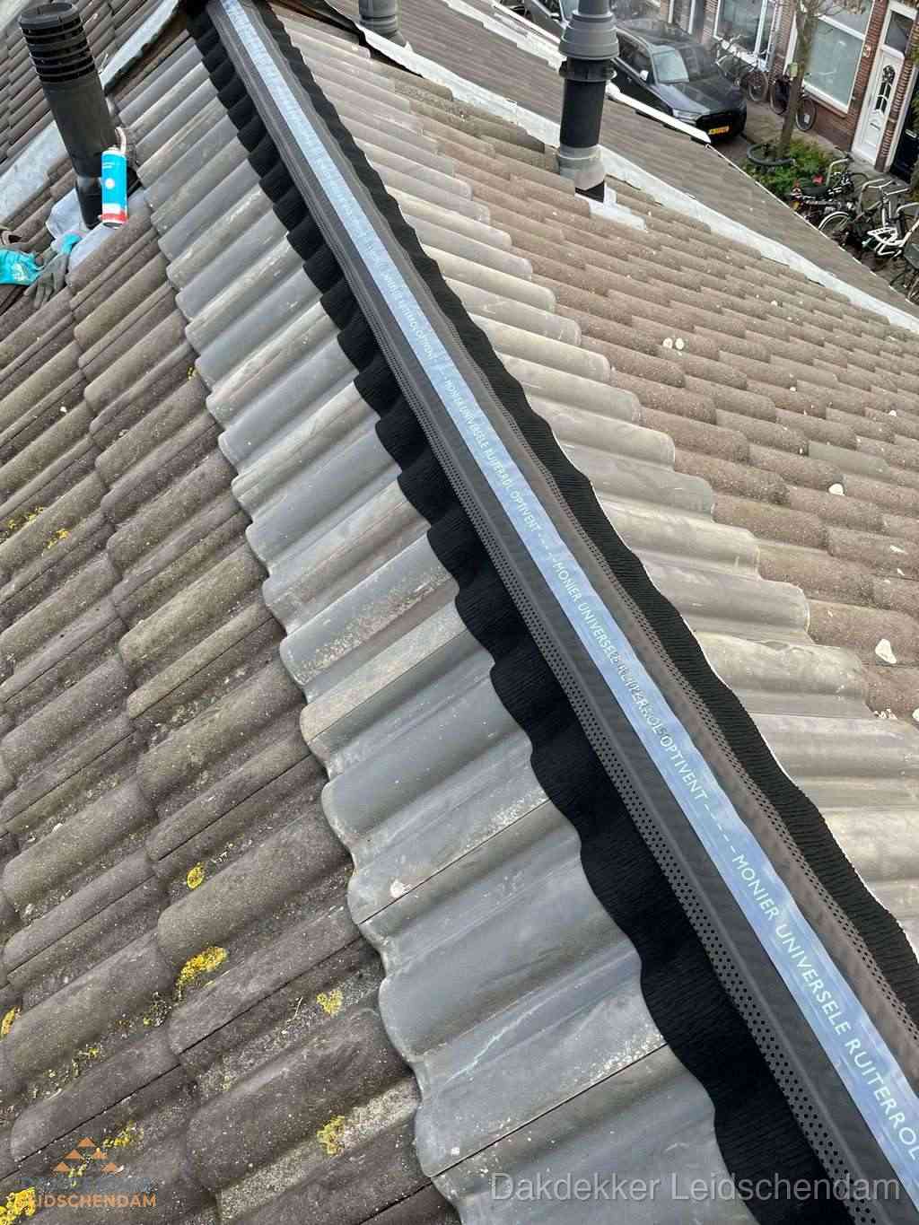 Dakrenovatie plat dak met bitumen dakbedekking in Leidschendam