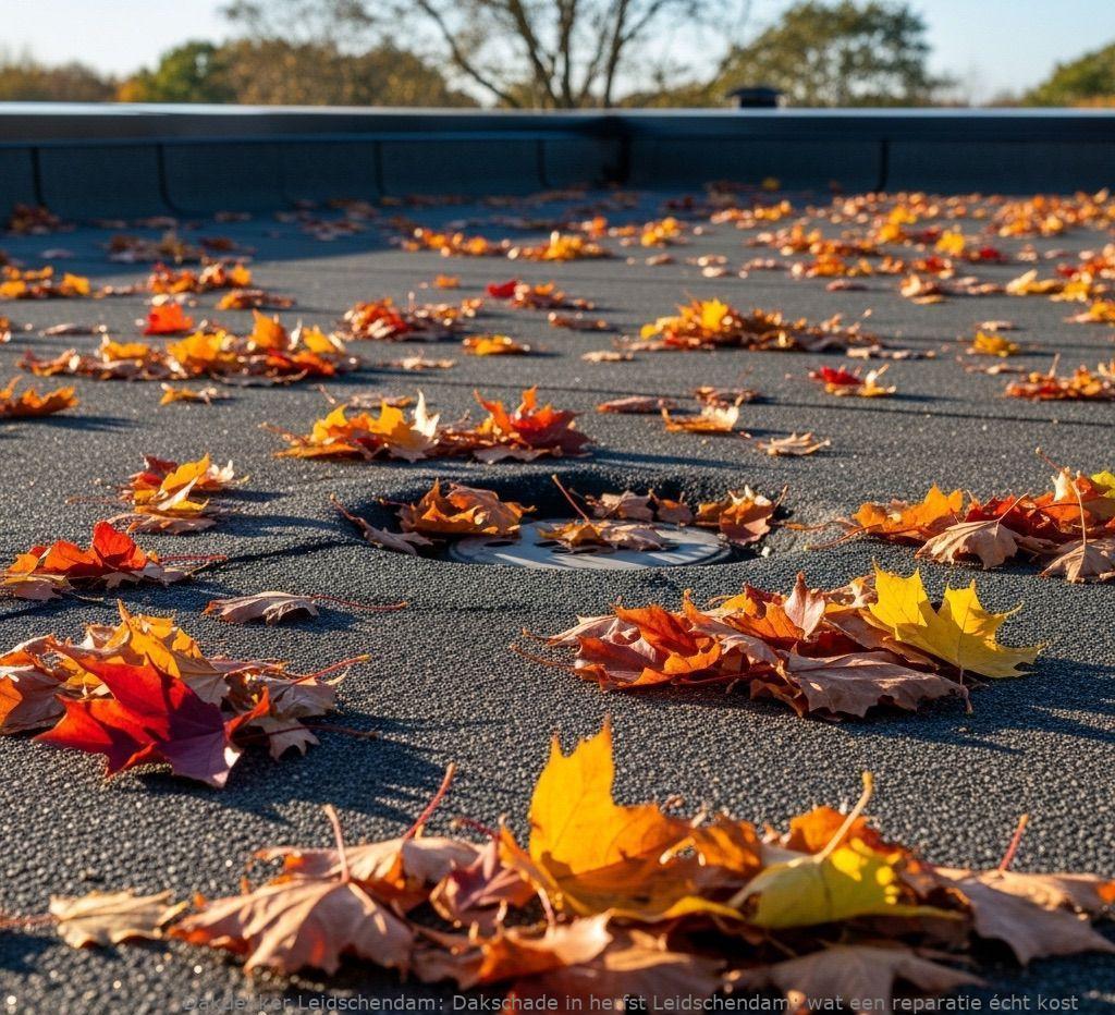 Dakschade In Herfst Leidschendam