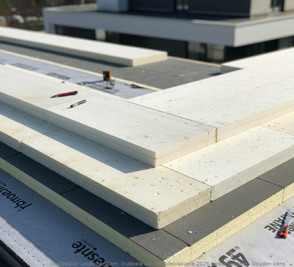 Dubbele Subsidie Dakisolatie 2025 Leidschendam