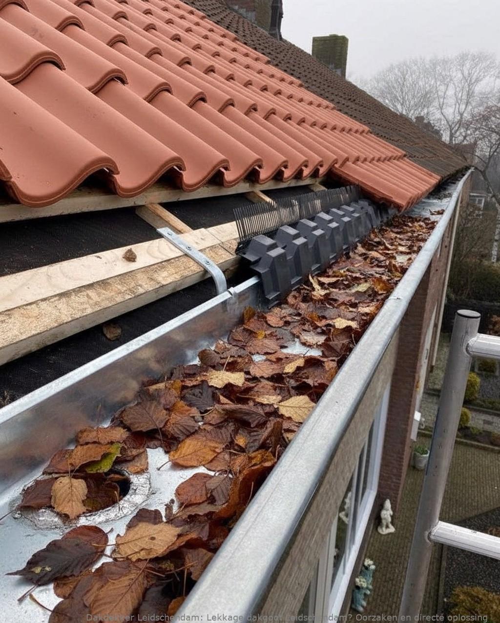 Lekkage Dakgoot Leidschendam 2